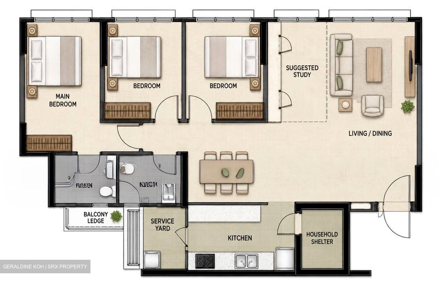 Blk 443B West Ridges @ Bukit Batok (Bukit Batok), HDB 5 Rooms #589864821